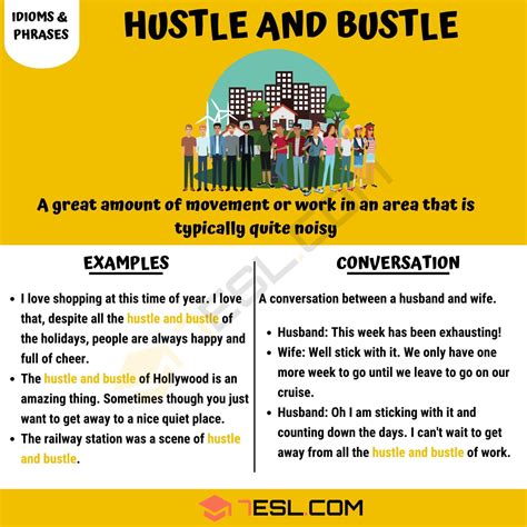 hustle and bustle 意味|sorry for the hassle.